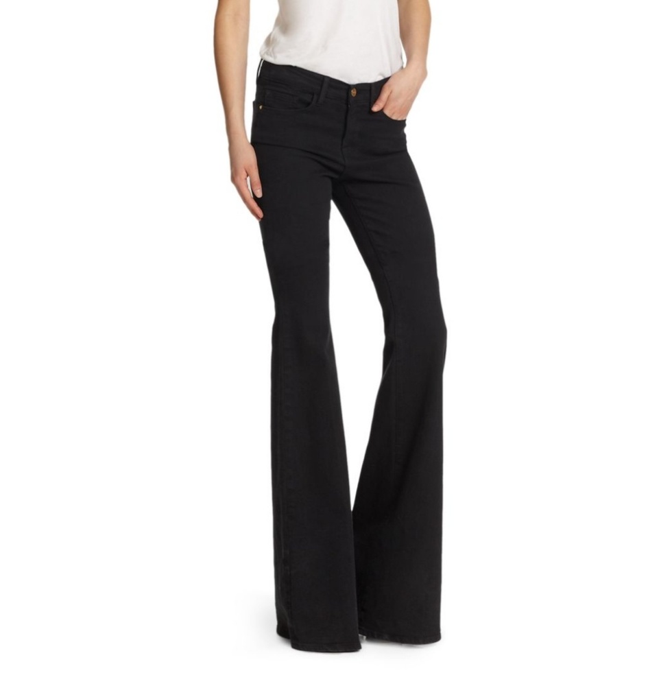 FRAME le Forever Karlie Supermodel Length Flares